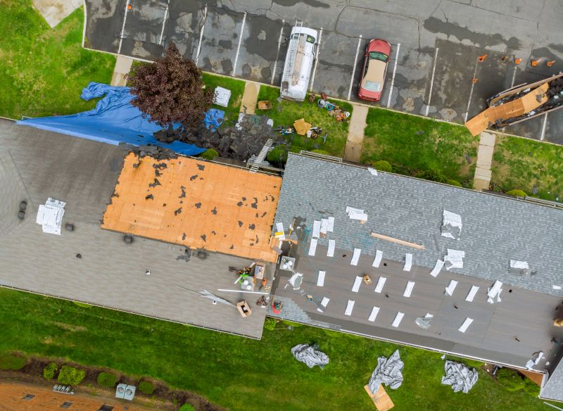 Roof Damage Restoration detail