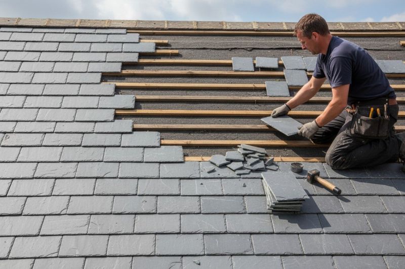Slate Roofing Service detail